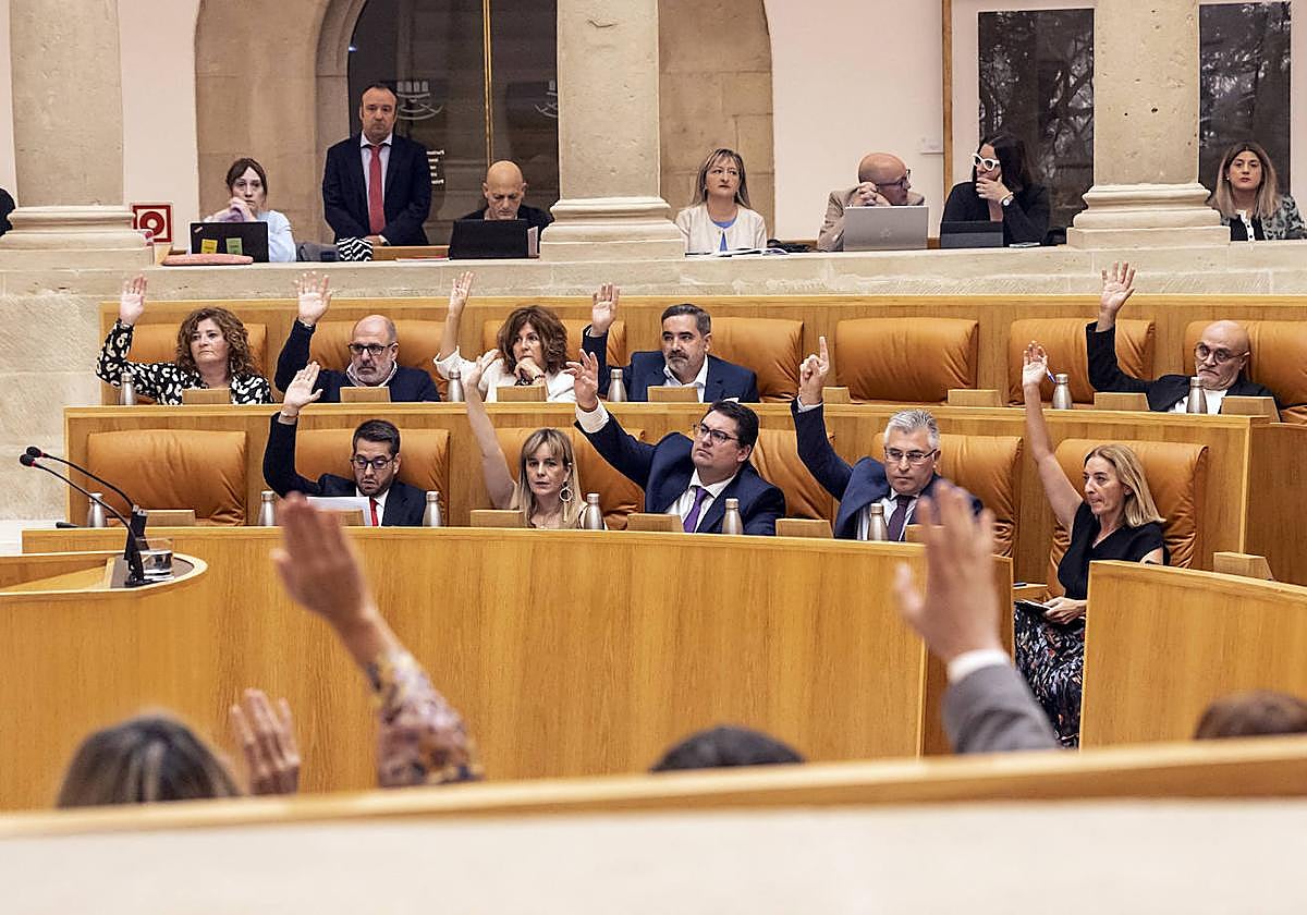 El pleno del Parlamento de La Rioja en imágenes La Rioja